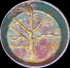 terra cotta saucer