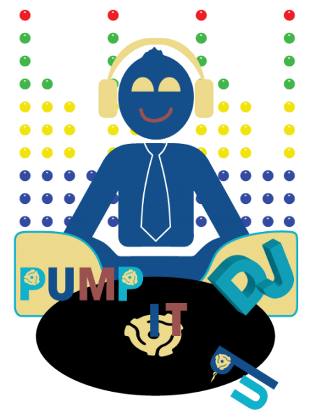 Pump It Up DJ, Logo