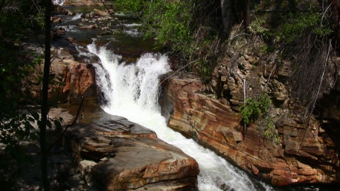 Pouring Falls