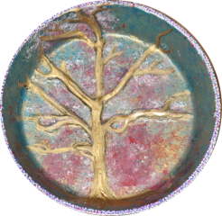 terra cotta saucer